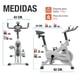 thumbnail image 2 of Bicicleta Estática Altera BLANCHE Spinning C/ Asiento Y Manubrio Ajustable Capacidad 100 Kg, 2 of 7