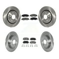 thumbnail image 1 of Transit Auto Front Rear Disc Brake Rotors and Semi-Metallic Pads Kit for Car 2018-2023 Honda Odyssey K8S-102936, 1 of 11