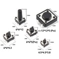 thumbnail image 4 of Micro Bouton-Poussoir Assorti Microswitch Micro Touch pour Enregistreurs Vidéo Électroniques, 4 of 6