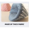 thumbnail image 4 of AMERTEER Mini Oven Mitts Pot Holder Cooking Pinch Grips Triangle Cotton Handle Cover Heat Resistant for Kitchen Cookware (2 Pack Beige), 4 of 6