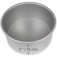 thumbnail image 3 of PME Round 8" x 3: Professional Aluminum Baking Pan, Silver (RND083), 3 of 5