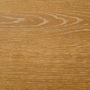 Roundhill Furniture Windvale Cross-Buck Base Dining Table, Oak