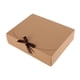 thumbnail image 4 of Caja de regalo con tapa, caja de regalo de papel rectangular, caja de envoltura de regalo, propuesta de dama de honor Marrón, 4 of 9