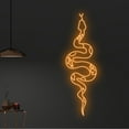thumbnail image 2 of Handmadetneonsign Custom Snake Neon Light, Coiled Snake Led Sign, Animal Neon Sign, Reptiles Led, 2 of 5