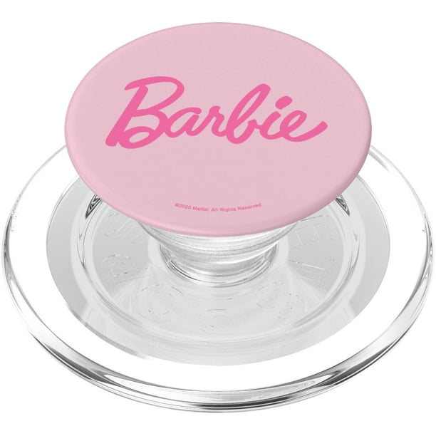 PopSockets PopGrip para MagSafe Barbie Classic, logotipo rosa