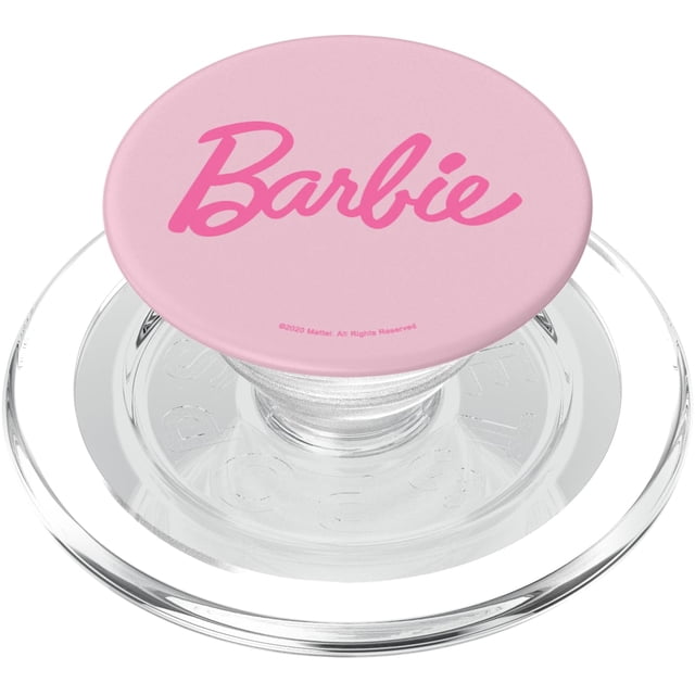 PopSockets PopGrip para MagSafe Barbie Classic, logotipo rosa