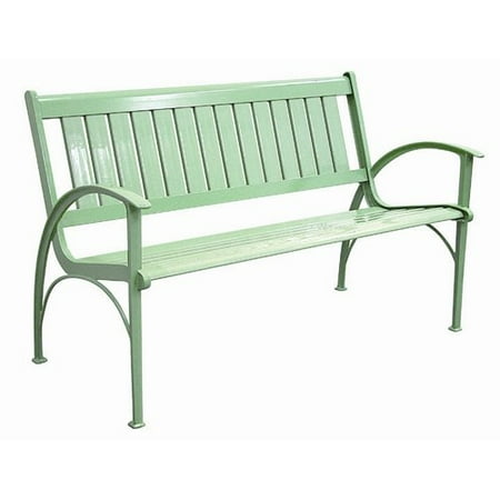 Latitude Run Layla Cast Aluminum Park Bench Walmart Com