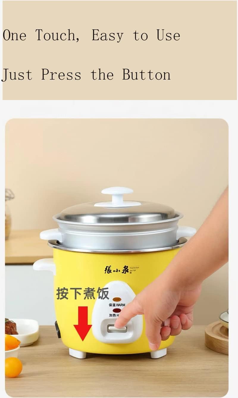 Zhangxiaoquan 3cup Rice Cooker, 1.5L, with steamer and inner pot cover, maximum rice capacity 3 cups