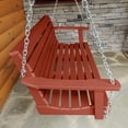 thumbnail image 4 of Highwood 5ft Weatherly Porch Swing - Outdoor, Eco-friendly, Synthetic Wood, 4 of 5