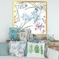 thumbnail image 3 of Designart 'Vibrant Summer Wildflowers On White II' Traditional Framed Art Print, 3 of 4