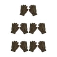 thumbnail image 1 of Guantes Qarigey para niños de punto color sólido invierno verde, 1 of 6