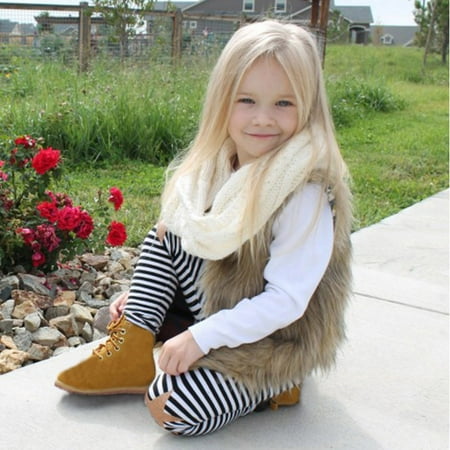 

Toddler Girls Coats & Jackets Autumn Winter Villus Outwear Thick Warm Waistcoat Girls Outdoor Jackets & Outerwear Daily-Wear