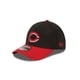 thumbnail image 1 of Gorra New Era 39Thirty Cincinnati Reds, corte elástico, negra, M/L, 1 of 2