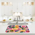 thumbnail image 6 of Fruit Pitaya Lemons Dish Drying Mat for Kitchen Counter,18 X 24 in Microfiber Drying Pad Dishes Drainer Mat Dish Rack Mats Absorbent Kitchen Accessories Coffee Maker Mat, Large, 6 of 6