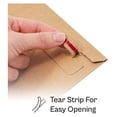 thumbnail image 5 of PSBM Rigid Mailers, 9x11.5 Inch, 100 Pack, Brown Cardboard Shipping Envelopes for Photo & Document, Self Seal, 5 of 7