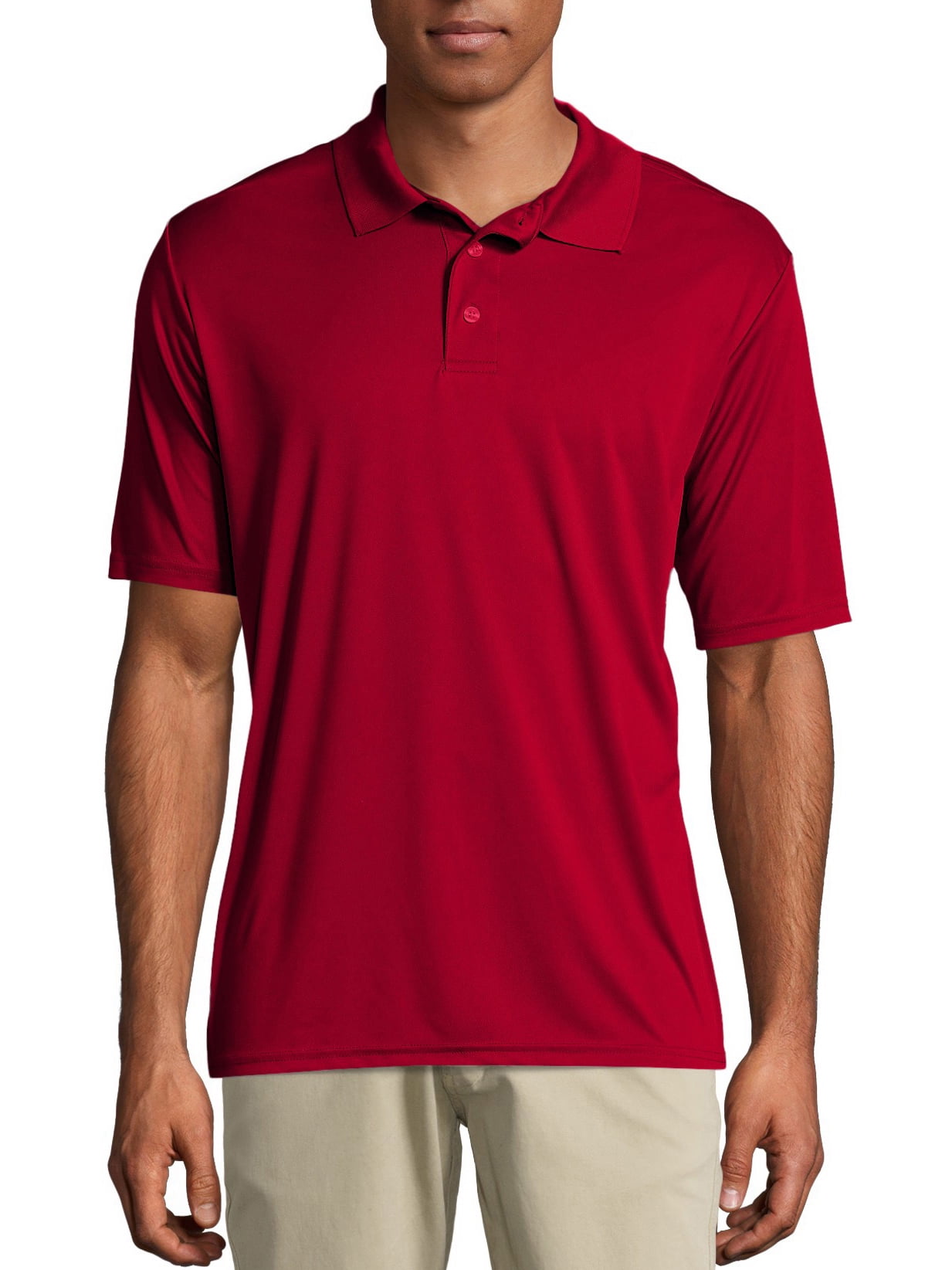 hanes dri fit polo shirts