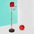 thumbnail image 2 of Haofy Children Basketball Stand, Adjustable Kids Basketball Backboard Hoop Stand With Ball, Wrench, Inflator, 2 of 8