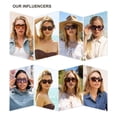 thumbnail image 3 of Gafas de Sol SOJOS Cuadradas de Moda Polarizadas para Hombres y Mujeres SJ2345, 3 of 6