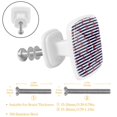 thumbnail image 2 of 4 Pieces Set Drawer Pulls Handle Square Wardrobe Cabinet Knobs with Stainless Steel Screws Furniture Kitchen Decor, 2 of 5