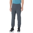 thumbnail image 1 of Jerzees Men's Adult Elastic Bottom Sweatpants, Black Heather, X-Large, 1 of 5