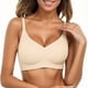 thumbnail image 1 of Sujetador fino para mujer con sujeción suave: sin costuras, para pechos grandes, con copa semirrígida, sin aros, transpirable, con espalda lisa. Sujetador cómodo para todas las estaciones., 1 of 4