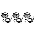 thumbnail image 1 of Methold Arnés para mascotas, portátil, ajustable, resistente, collar desmontable, para caminar en el parque, correa para el pecho, accesorios Negro L 3Conjunto, 1 of 6