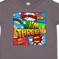 thumbnail image 4 of Inktastic I'm Three Comic Book Boys or Girls Toddler T-Shirt, 4 of 5