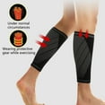 thumbnail image 4 of shenmeida 1Pc Calf Compression Sleeves for Men & Women - Leg Compression Sleeve - Footless Compression Socks Shin Splint for Sports, 4 of 8