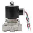 thumbnail image 3 of 3/8in Sole Valve Direct Acting Normally Closed Stainless Steel for Water Air OilDC 12V, 3 of 4