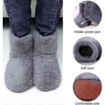 thumbnail image 2 of Calentadores de pies, calentadores de pies eléctricos, zapatos con calefacción eléctrica, aptos para hombres y mujeres, zapatos calefactables para la oficina en invierno., 2 of 4