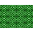 thumbnail image 1 of Ahgly Company Machine Washable Indoor Rectangle Transitional Dark Green Area Rugs, 7' x 10', 1 of 7