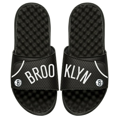 

Men s ISlide Black Brooklyn Nets Away Jersey Split Slide Sandals