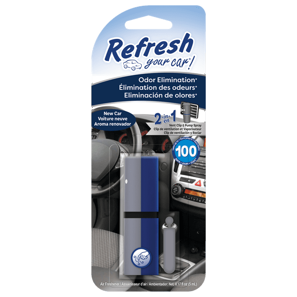 Refresh Your Car! Air Freshener, New Car, 1 Pack