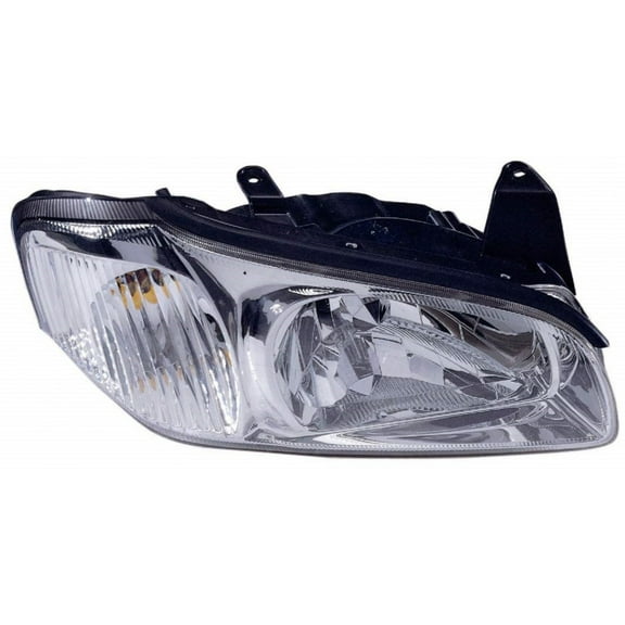 For Nissan Maxima 2000 2001 Headlight Assembly Driver Side Chrome w/Chrome Bezel NI2502128   NI2502132 | 26060-2Y926, 26060-2Y925