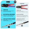thumbnail image 3 of Pinzas prensadoras HKS 14-12AWG Deutsch DTP Tool YF-1214DT, 3 of 7