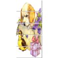 thumbnail image 2 of Chiot Mignon et Canard - Art Animal Contemporain sur Toile, 2 of 3
