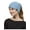 Denim, variant on Pony Tail Knit Beanie, Light Melange Grey