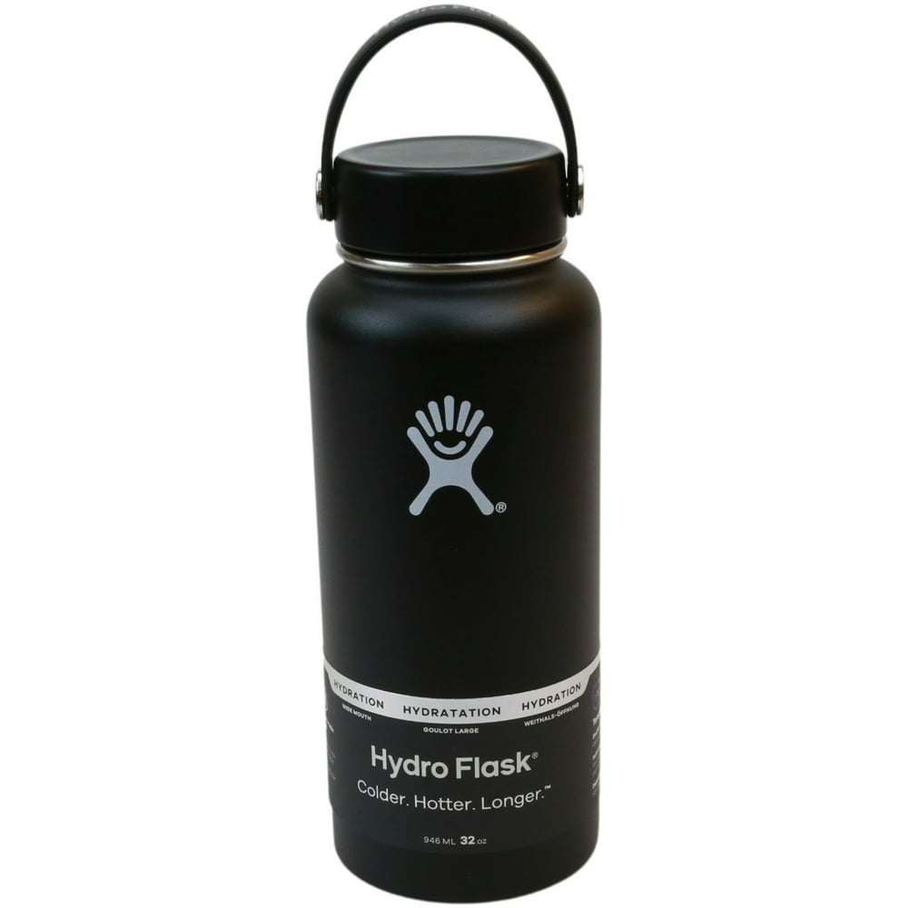 Hydro Flask 32 Oz Wide Mouth Thermos with Flex Cap Tempshield, Easy