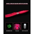 thumbnail image 3 of BLUEWING Lot of 10 Shell Squid Fishing Lures Trolling Squid Skirt with Float Inside Soft Bulb Squid Saltwater Fishing Baits for Tuna and Gamefish Pink 23cm / 9inch, 3 of 6