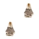 thumbnail image 1 of Greeniant Ropa para mascotas para perros Sudadera con capucha de algodón rayado ropa para mascotas de patas de tamaño adecuado, cálida y a la raya caqui XS 2Conjunto, 1 of 6