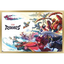 Marvel Rivals - Group Wall Poster, 14.725" x 22.375" Framed
