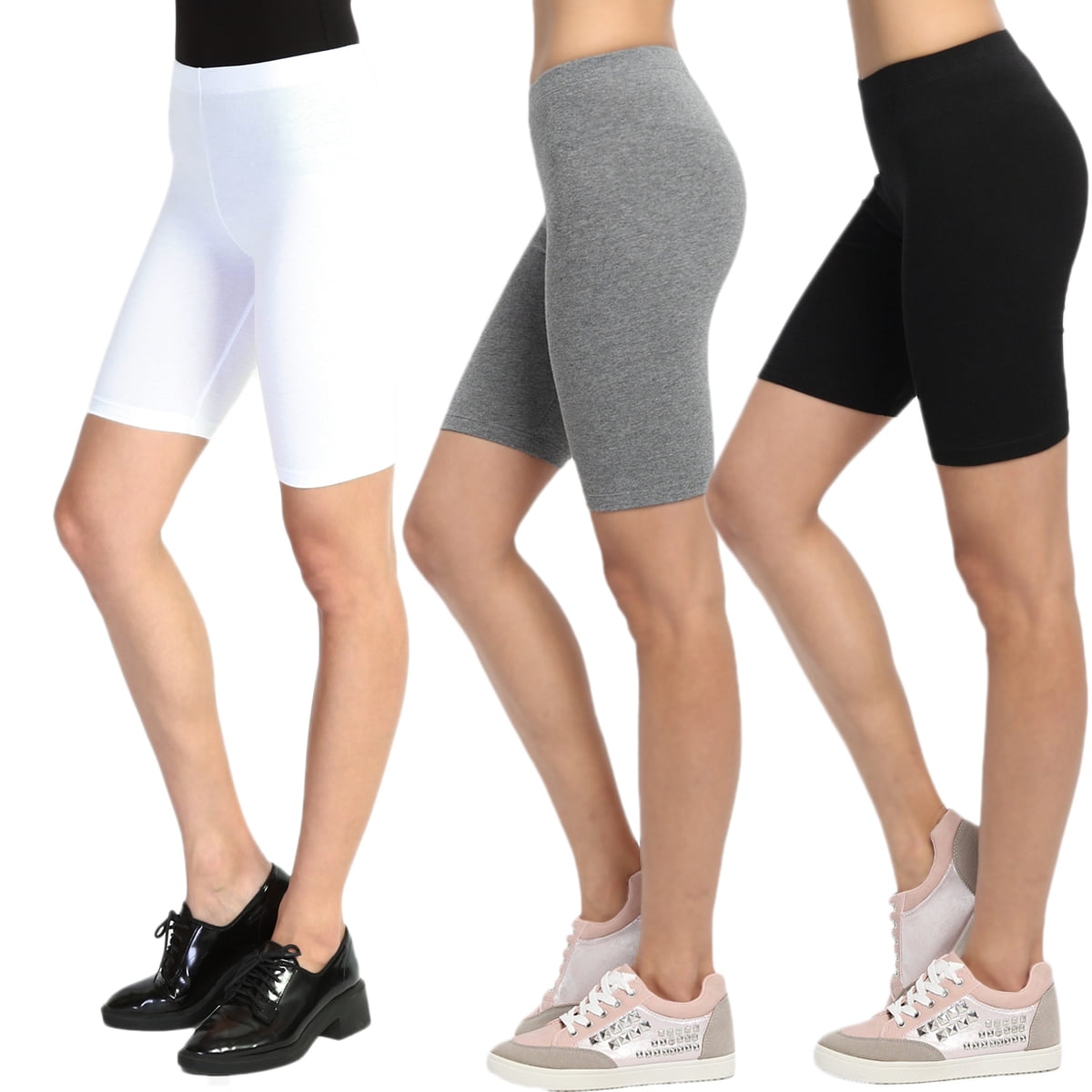 mid thigh bike shorts