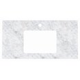thumbnail image 2 of 36-in. W  18.25-in. D Stone Top In Bianca Carara Color For 1 Hole Faucet AI-579, 2 of 3