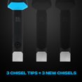 thumbnail image 2 of OX Tools - Dual Tip Chisel with Holster - 3/4-Inch, 2 of 9