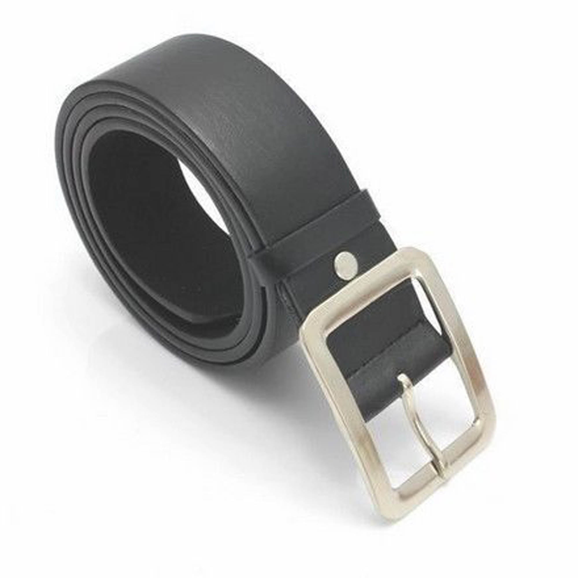 Men Fashion Casual Faux Leather Waistband Pin Buckle Waist Strap Belt Gift