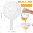 thumbnail image 2 of 2pcs Fine Mesh Strainer Nylon Food Mesh Sieve Plastic Mesh Colander - Miao, 2 of 5