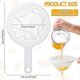 thumbnail image 2 of 2pcs Fine Mesh Strainer Nylon Food Mesh Sieve Plastic Mesh Colander - Miao, 2 of 5