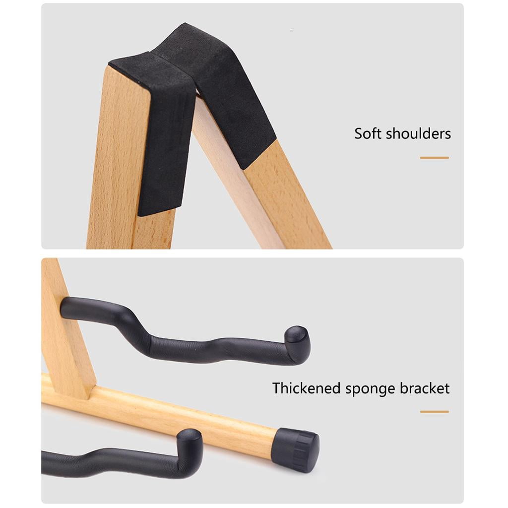 Yihuala Guitar A-Frame Stand for Electronic Acoustic Guitar Bass Ukulele Violin Cello，Hot Favorable
