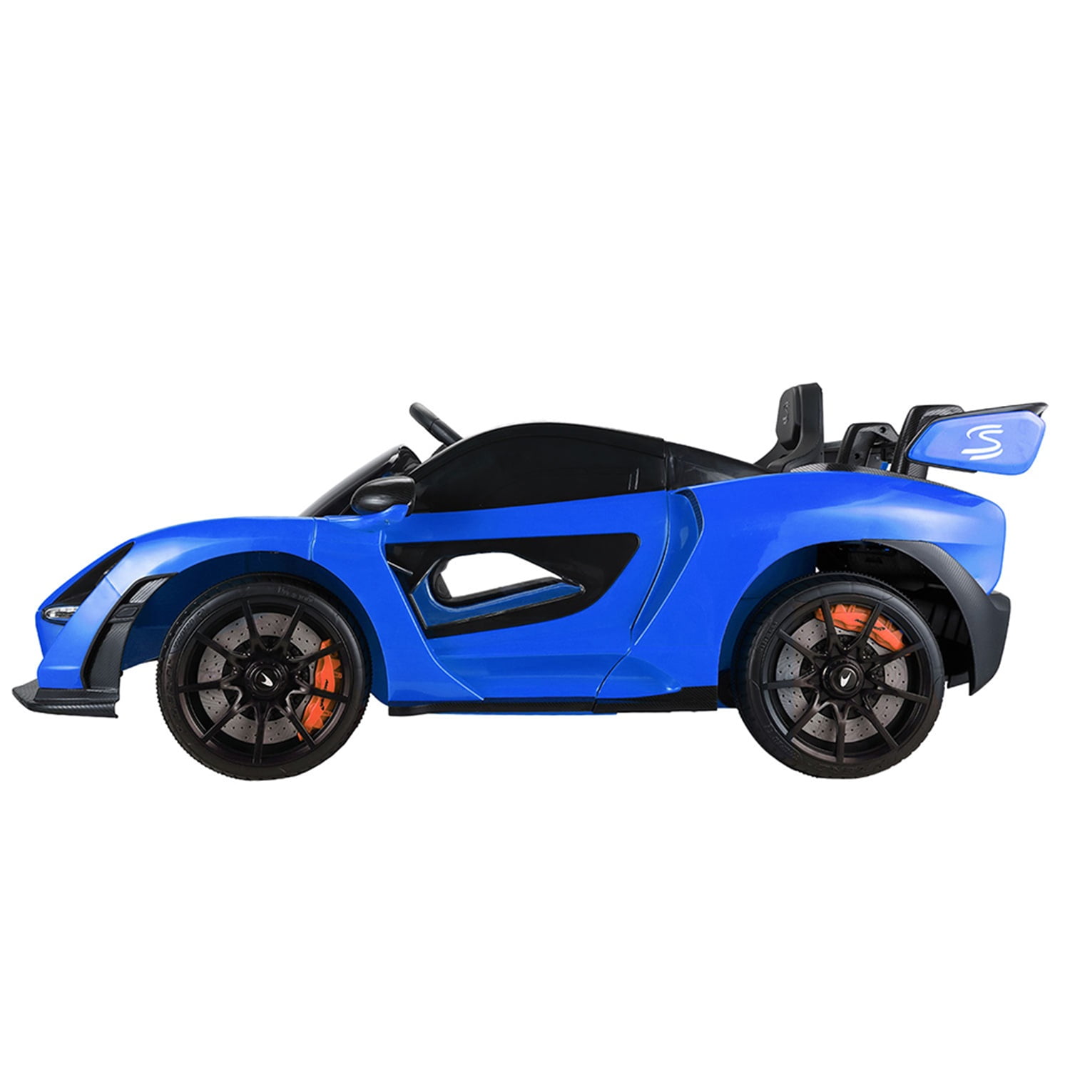 CIPACHO 12 V Kids Electric Ride On Cars, Licensed Mclaren Roadster Battery Powered Sports Car Toy with 2 Speeds, Parent Control, Sound System, Blue CIPACHO 12 V Kids Electric Ride On Cars, Licensed Mclaren Roadster Battery Powered Sports Car Toy with 2 Speeds, Parent Control, Sound System, Blue