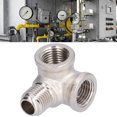 thumbnail image 1 of Ajuste de Tuberías de 3, Pezas de Conexión de tubo Duradera Fácil de Instalar Conector de Tee Buena Tensión para el compresor de Aire del Inversor, 1 of 7